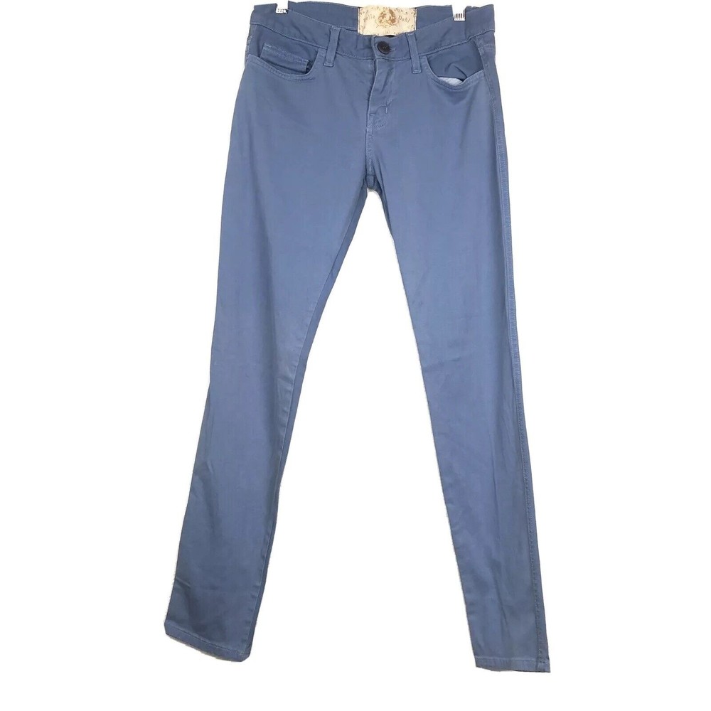Bella Dahl Women’s Jeans Size 28 Low Rise Blue Periwinkle Skinny Slim (BE24)‎
